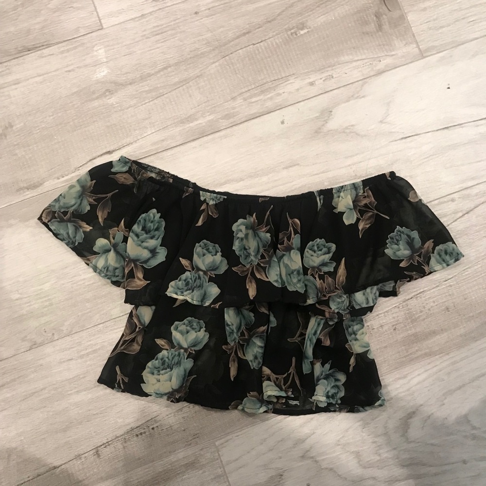 Leith floral top